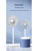 Silent Oscillating Floor Fan with Remote Control for Home or Office