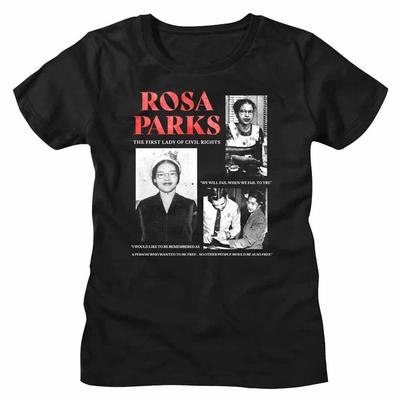 Rosa Parks First Lady of Civil Rights Women's T Shirt