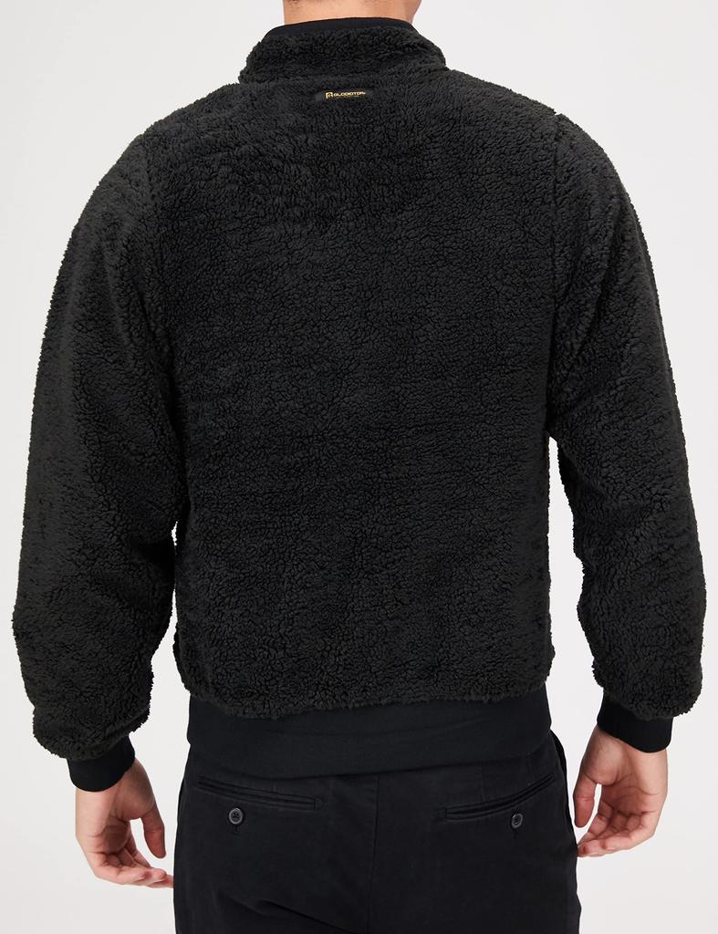 Reversible cold weather jacket Grid x Black M [Cocos Nobuoka] G-9901