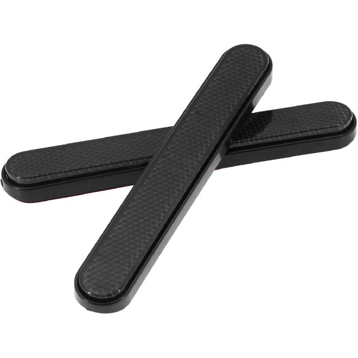 Motorrad Gabelunterteile Reflektor Schieber Satteltasche Reflektorabdeckung Passend für Harley Touring Dyna Softail Sportster XL 883 1200 Grau