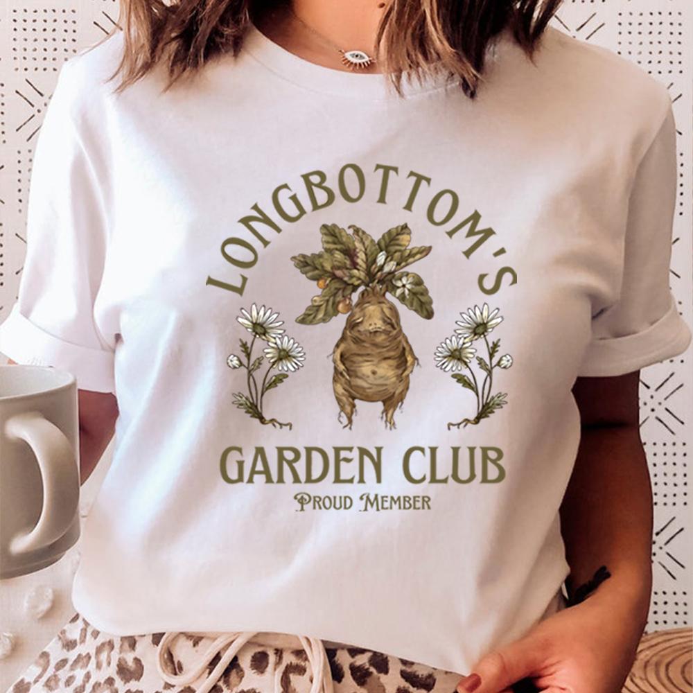 Longbottoms Garden Club Adult Tshirt Magical Botanicals Shirt Herbology Shirts Unisexdrake Tee Magic Top Unisex Short Sleeve Tops S