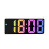 INS Personality LED Large Screen Bedside Alarm Clock - Simple, Fashionable, and Colorful 0725