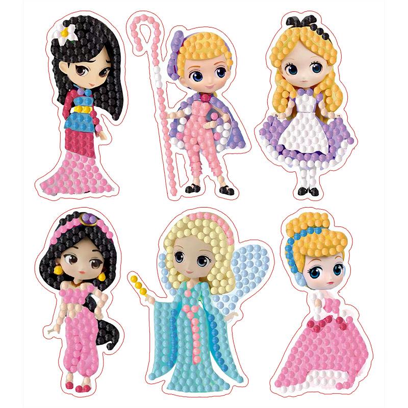 DIY Pikachu Diamond Painting Stickers - Cartoon Anime Pokemon Craft for Kids