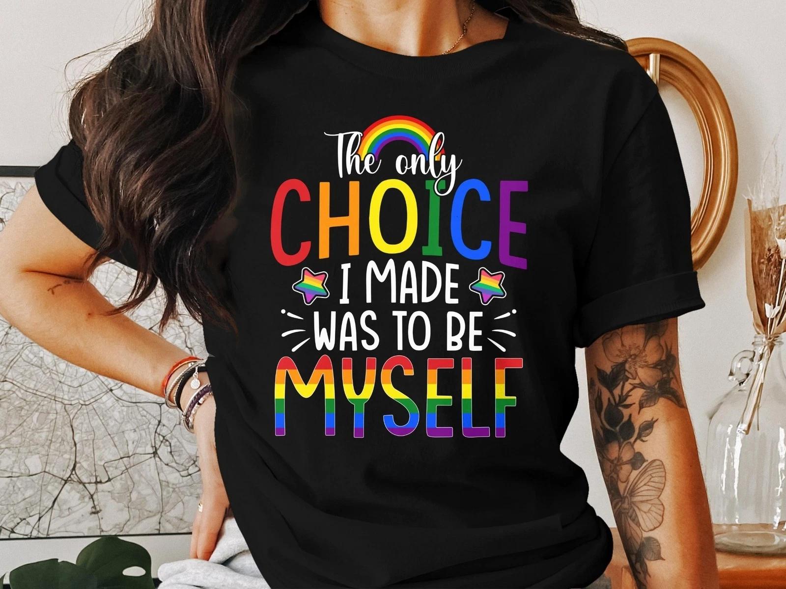 Be Yourself T-Shirt – Motivational Self-Love Tee for Confidence & Positivity S