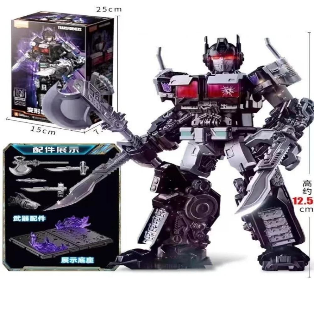 BLOKEES Transformers Shockwave Soundwave Ironhide Optimus Prime Action Anime Figure Assembly Building blocks Model Toys Gifts
