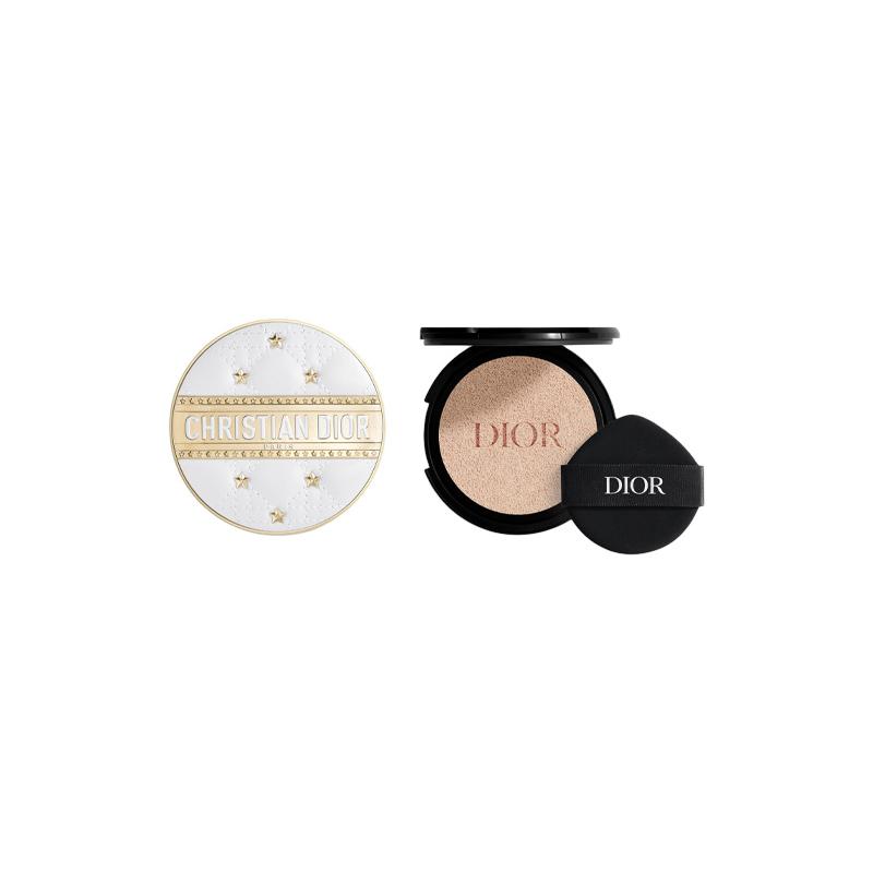 DIOR Lucky Star Limited Glossy/Matte Lock Cushion Natural Silky Cream Skin Boosting Color Glossy Cushion #0 N Neutral белый