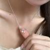 VENTFILLE S925 Sterling Silver Necklaces For Women Simple Chain Fashion Minimalist Pendant Necklaces Adjustbale Necklace Gift