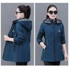 Women's Loose Fit Quilted Jacket - Winter 2025 Mid-Length Plus Size Casual Cotton Coat