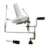 Fiber Winding Tool Manual Clamp On Ball Maker with Hand Turn and Large Winding Area, Table Mount Helper for Home Crafting Tasks Use