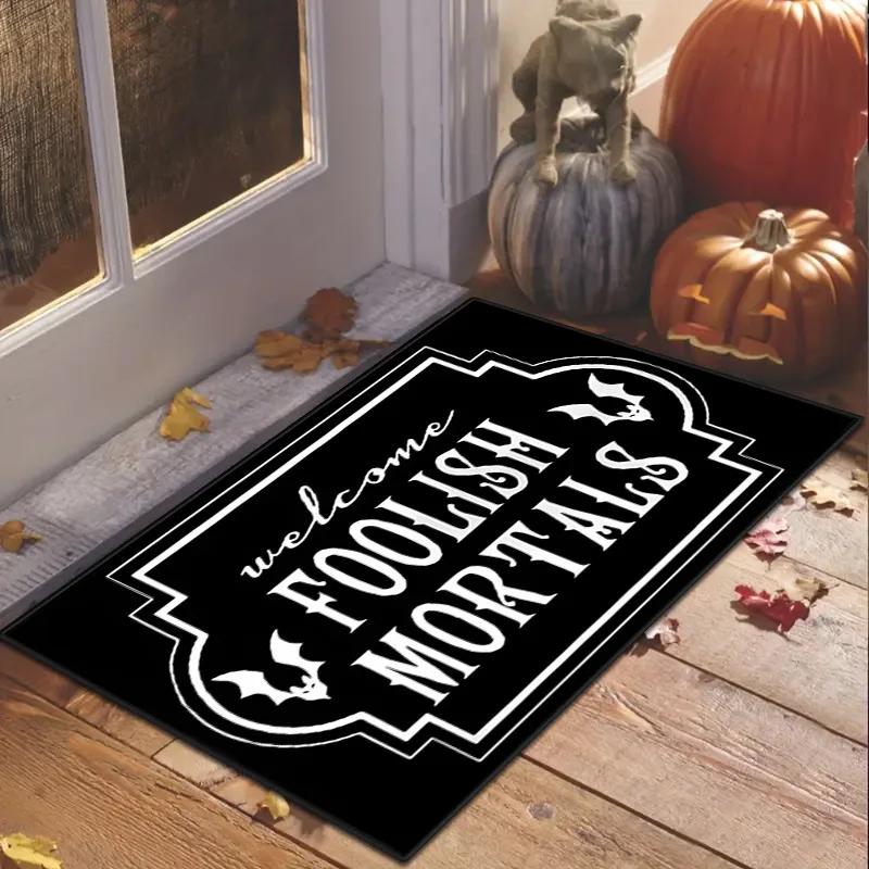 Hot Sale European Welcome Rugs Carpet for Bedroom Decor Living Room Entrance Carpets Kitchen Front Non-slip Doormat Holiday Gift