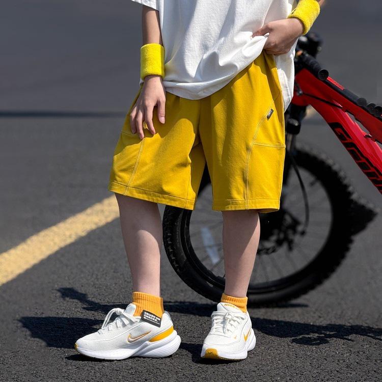 Summer Boys' Thin Loose Sports Shorts - Trendy, Versatile Five-Point Pants for Kids