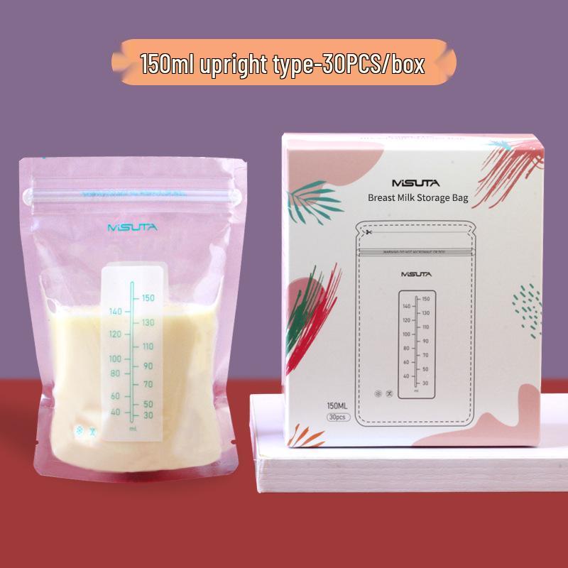 

Пакет для хранения грудного молока и смеси Misuota с возможностью запайки, для заморозки, вместимость 150 мл/200 мл