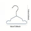 10-Pack Heavy-Duty Metal Pet Clothes Hangers with - Space-Saving Garage/ Closet Organizer - Sturdy Hooks for Pet Owners