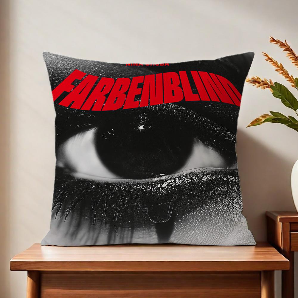 

NNina singer CChubaa cushion cover For Pillow Printing Sofa Decoration Home Car Room Coffee Shop Office Nordic Simplicity 30x30 cm