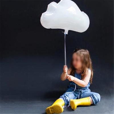 Geburtstagsballons Weiße Wolken Folienballons Babyparty Geburtstagsfeier Deko