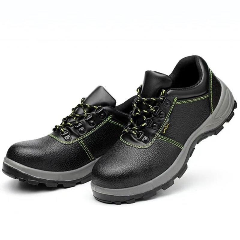 Alliance Messenger Leather Safety Work Shoes 35