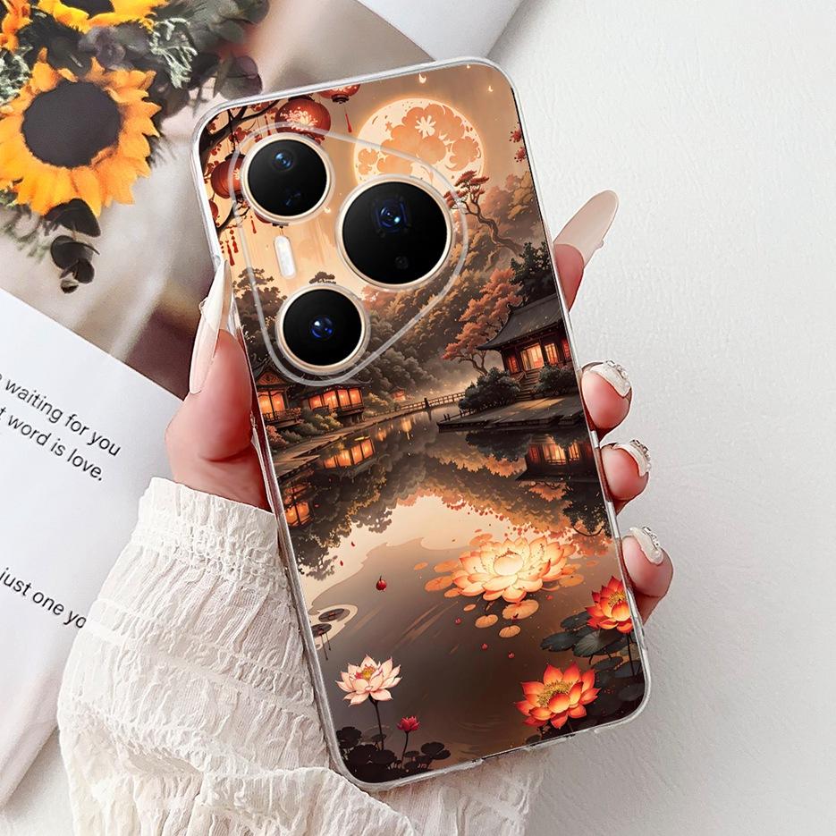 For Huawei P80 Pro Plus Case LMR-AL10 Cute Fashion Painted Cover Soft Slim Phone Case For Huawei Pura 80 Ultra Pura80 Pro+ Shell