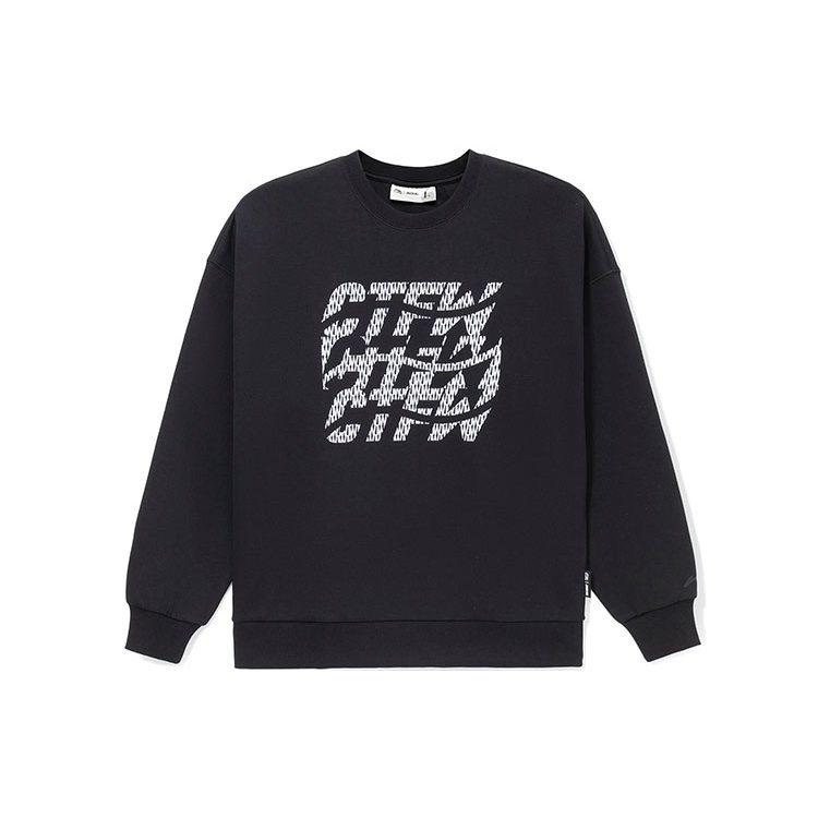 Li Ning x JASON WU Sports Fashion Collection Sweatshirt Unisex Black AWDRH08-2