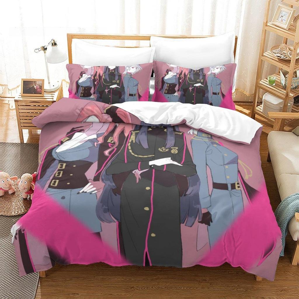 Hypnosis Mic: Division Rap Battle: Rhyme Anima Bedding Set Single Twin Full Queen King Size Bed Set Kid Bedroom Duvet Cover Sets