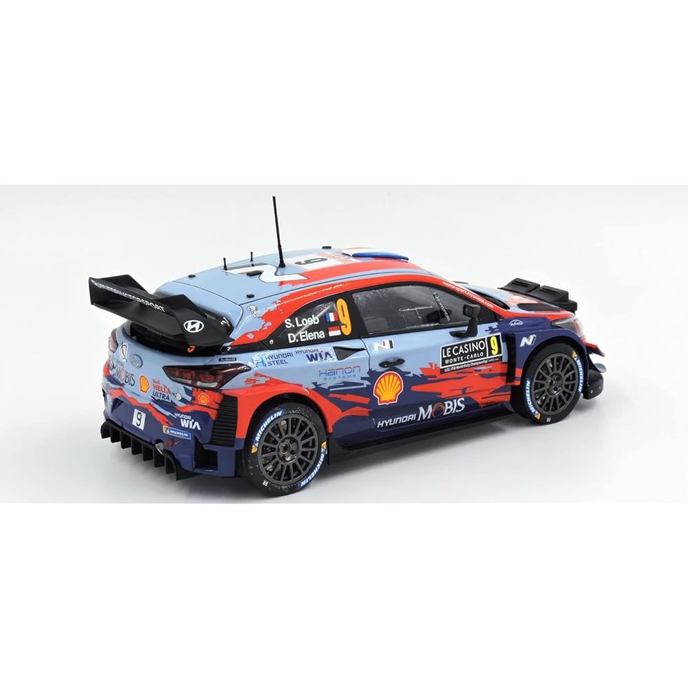 Platz Belkits 1/24 Scale Hyundai i20 Coupe WRC 2020 Monte Carlo Rally Winner Plastic Model Kit BEL021