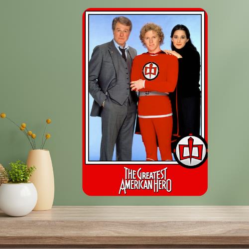 

Greatest American Hero Classic TV Show Metal Poster Sign 20x30cm（7.8x11.8inch）