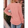 Fashionable Women's Long Sleeved Casual Loose Top
