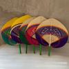 Bamboo Fan, Woven Large Cattail Fan, Summer Hand Fan, Baby Fan, Colorful Fan
