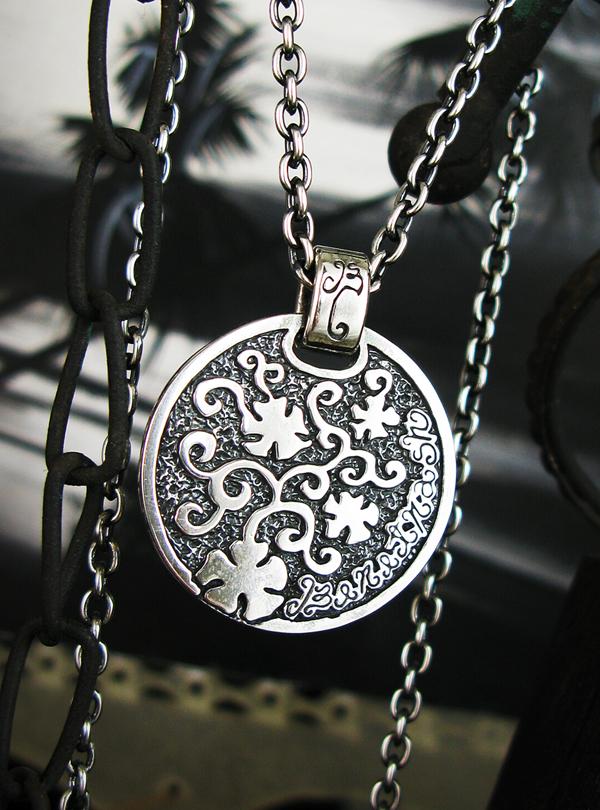 Sterlingworth Bt Flower Silver Pendant