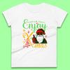 Genießen Sie Weihnachten Weihnachtsmann Daumen hoch Weihnachten Damen T-Shirt Herren Oberteile T-Shirts Unisex