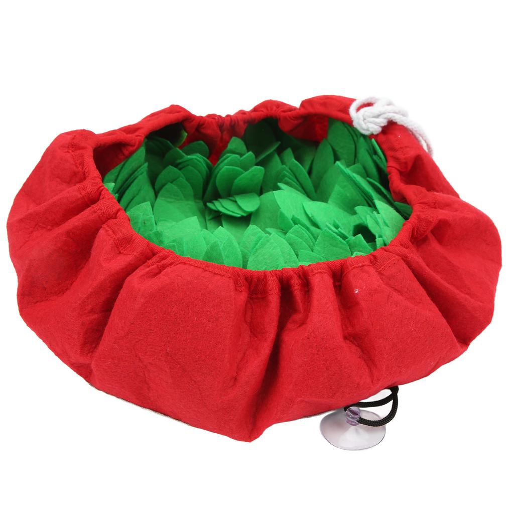 Dog Sniffing Pad Prevent Slip Boredom Relief Interactive Adjustable Pet Feeding Snuffle Bowl Mat for Puppy CatsRed