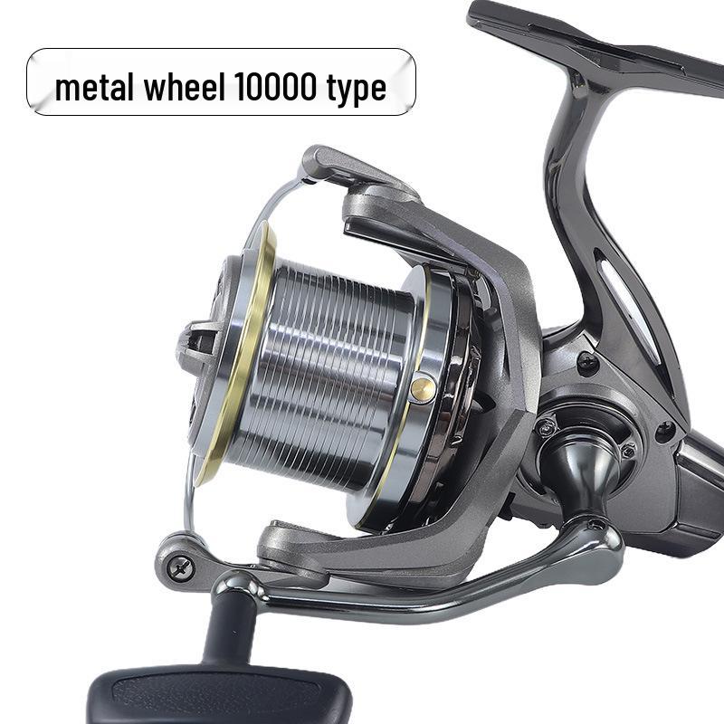 

NGK 10000 Цельнометаллическая безынерционная катушка для дальнего заброса для плавной морской и якорной рыбалки