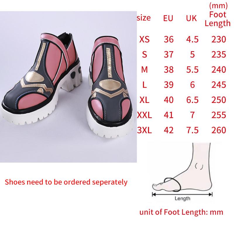 

Natlan Varesa Cosplay Costume Wig Hair Game Varesa Cosplay Shoes For Women Role Play Comic Con Carnival Outfits S