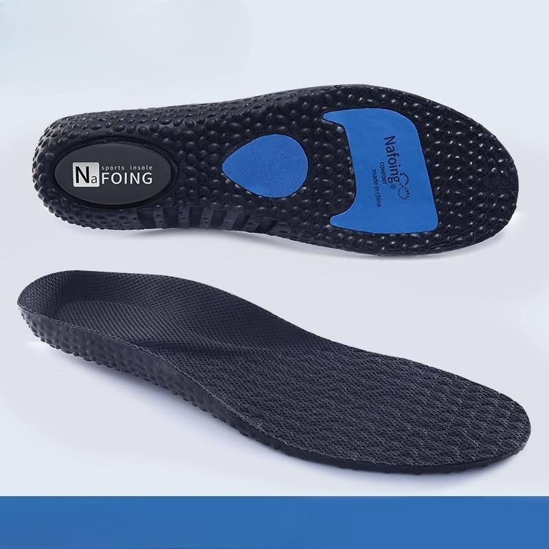Silikoonist spordisisetallad Ortopeedilised pehmed elastsed tossud sisetallad meeste naiste jooksmiseks hingavad põrutusi summutavad kinga tallapadjad