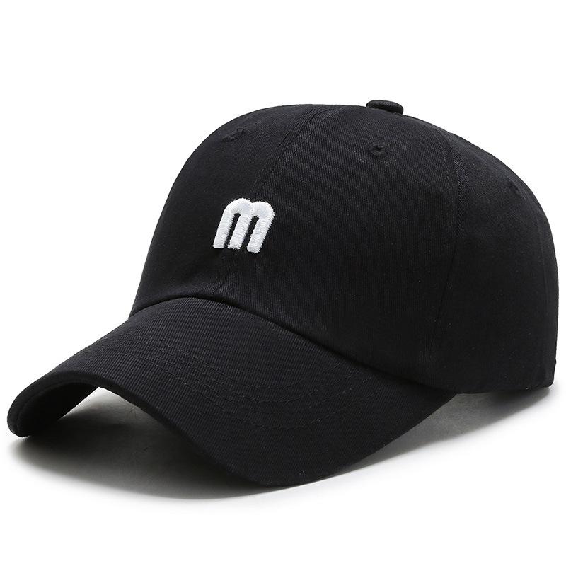 Spring and Autumn New Cap Letter Embroidery Baseball Cap Small M Standard Korean Version Fashion Versatile Men's Hats Women's Hats, Casual Hats