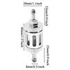 Motorcycle Motor Oil Filter 8mm High Performance Oil Filter Metal Motorcycle Parts For Scooter ATV Dirt Bike Snowmobile