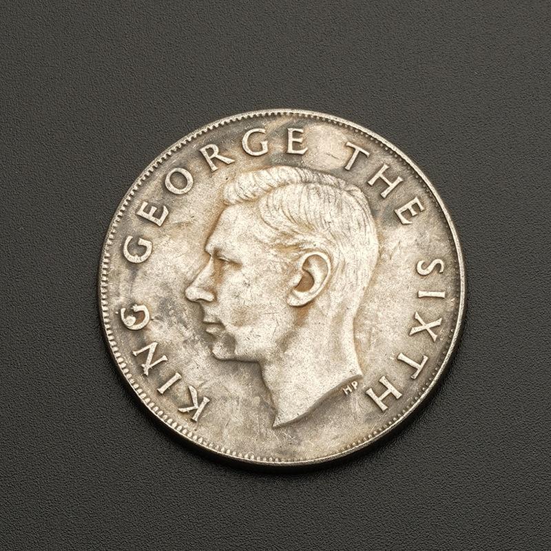 1949 George VI  Zealand Crown Coin Commemorative British Coins Antique Coins