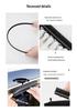 Car Window Blackout Curtains: Sunshade & Heat Insulation, Suction Cup, Rear Seat Baby Privacy Protection.