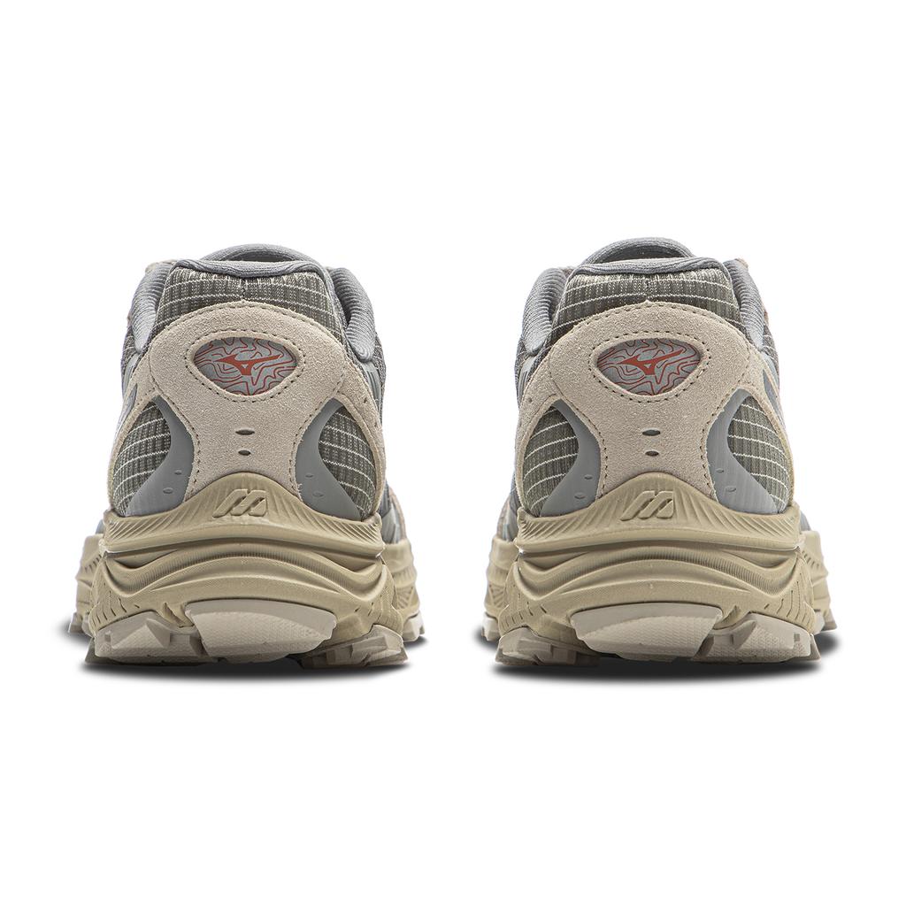 Mizuno Racer Adv Comfortable Hiking Outdoor Fabric Low-Top Running Shoes Unisex Sneakers Medium-Gray D1GH241209