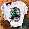 Demon Slayer Rengoku T Shirt Unisex Kimetsu No Yaiba Tshirt Anime Uzui Unisex Cartoon Tanjiro Inosuke Zenitsu Nezuko T-shirt Unisex