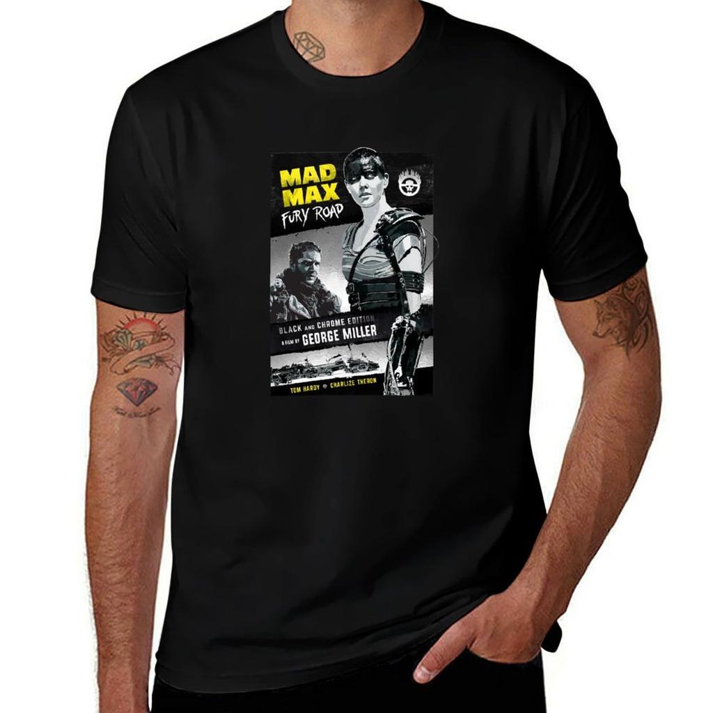 Mad Max Fury Road Poster Tshirt Art Pattern Printed Casual Top Tshirt