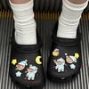 New Cute Cartoon Bear Sleep Hat Crocs Charms - Detachable Shoe Decoration Accessories