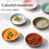 MIAMIO Mini Dip Bowl Set of 6 Side Dish Soy Sauce Dip Small Snack Bowl Las Palmitas Collection - (90 ml) / Bowl, Dish, Bowl, -