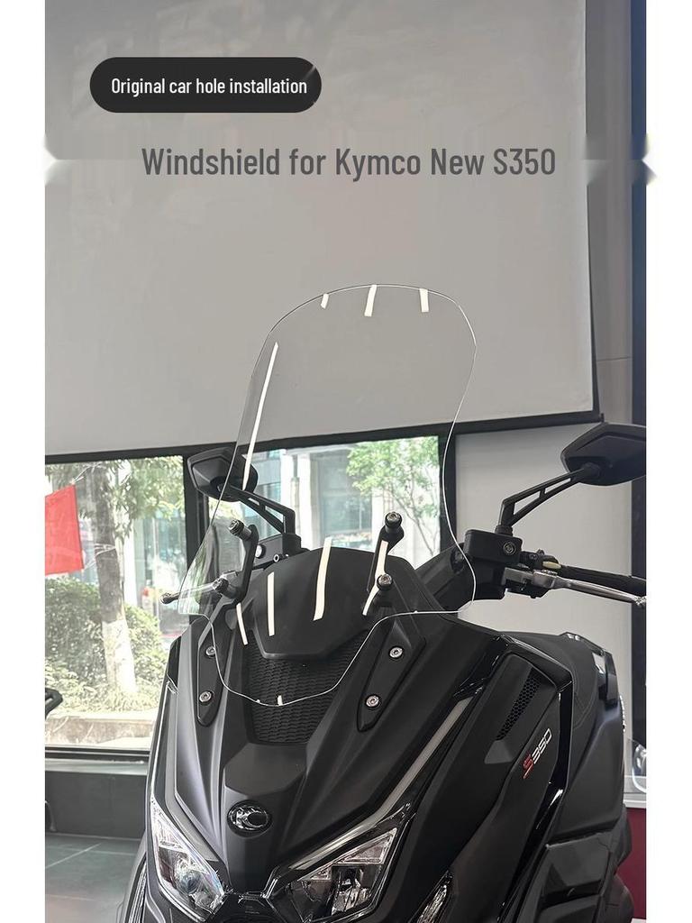 Raised Windshield for KYMCO S350/S250 - Modified Front Accessories