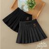 Girls' Wool Pleated Skirt - All-Season, Children's Clothing for Middle & Large Children