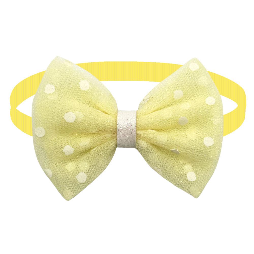 50/100pcs Cute Dot Dog Bowties Pet Supplies Small Dog Cat Bow Ties Collar Dog Grooming Accessories Pet Supplies for Small Dogs