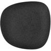 Bidasoa Assiette Plate Fosil Noire En Céramique Carrée 21,1 X 20,3 X 2,3 Cm (9 Unités)