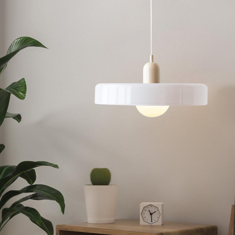 35cm Glass Pendant Light Nordic Home Decorative Ceiling Hanging Lamp For Living Room Bedroom Indoor Vintage Dining Table Fixture