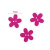 100pcs Flower Shaped Flower Wooden Button 2 Holes Sewing Button Clothing Button  Clothing Sewing