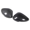 1 Pair Side Mirror Cap Cover Left Right Carbon Fiber Style Protective Weather Resistant Rear View Wing Mirror Housing