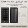 High-efficiency Heavy Duty Vent Grille Metal Floor Vent Covers  Office Building